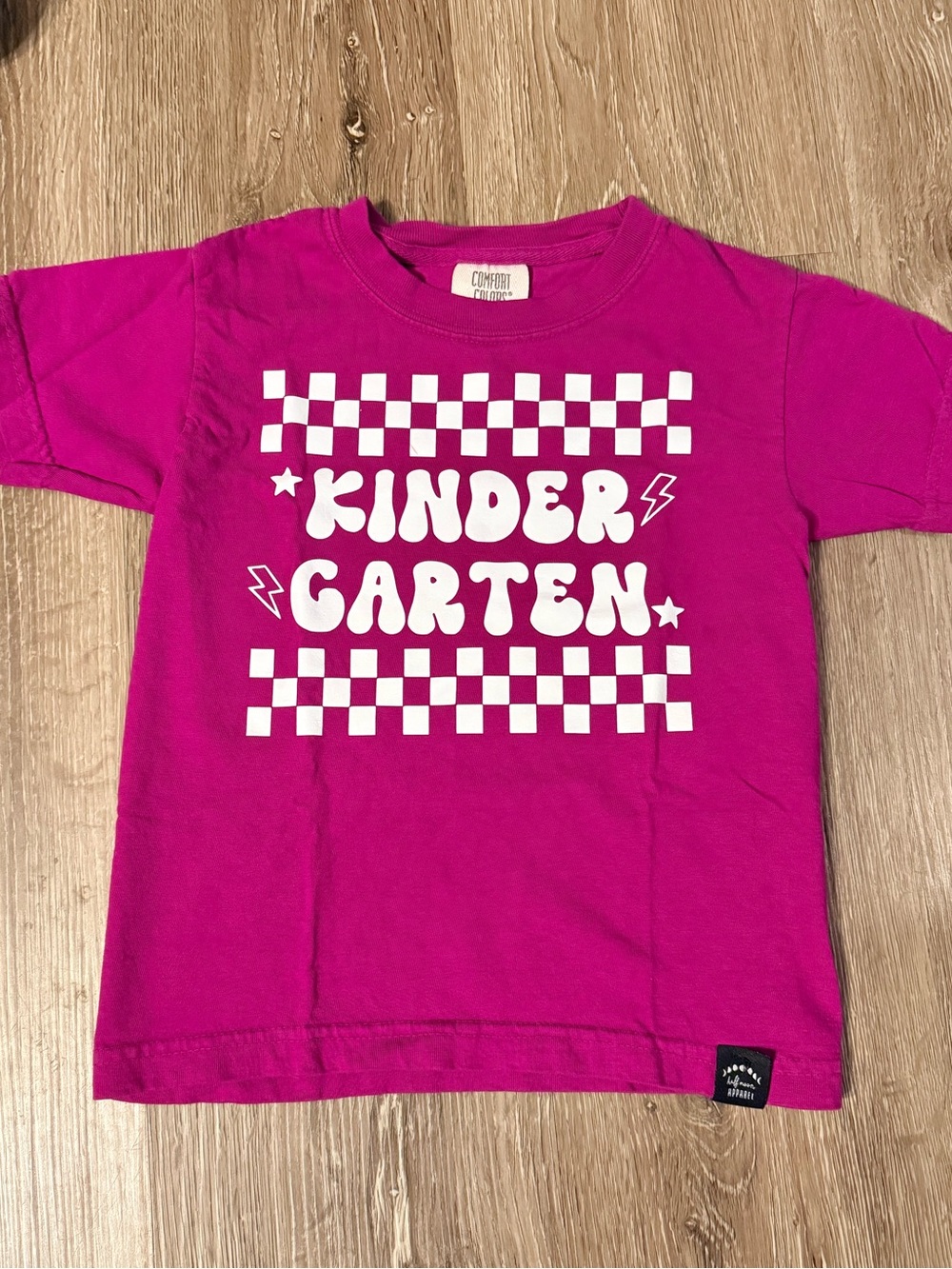 Half Moon Apparel Kindergarten graphic tee